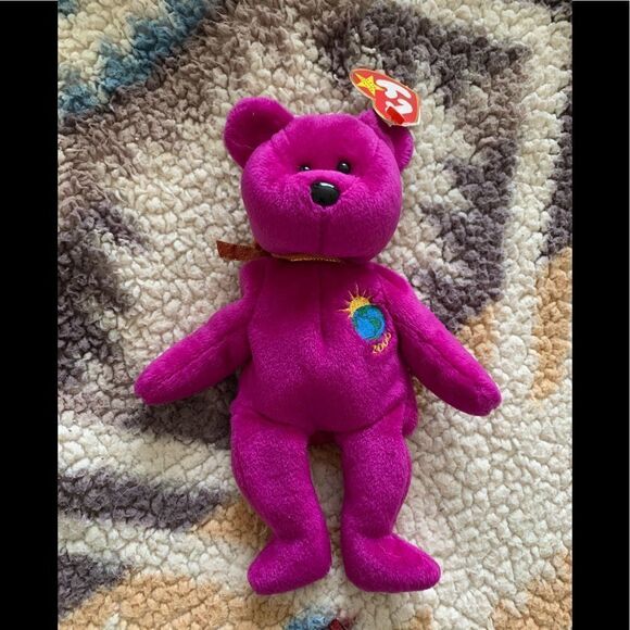 NWT Ty Millenium 2000 Beanie Baby - Picture 1 of 5